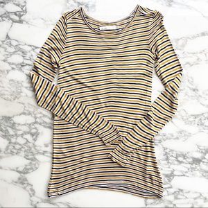 MADEWELL striped Long Sleeve tee